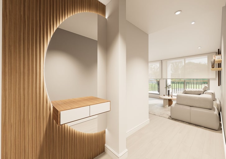Apto Huertas, apartamento en Cajicá, render 2